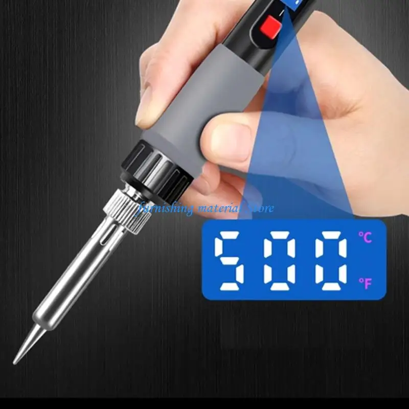 Y5GD Intelligent Soldering Iron 60W Quick Heat Portable Pen Soldering Iron 180-500℃