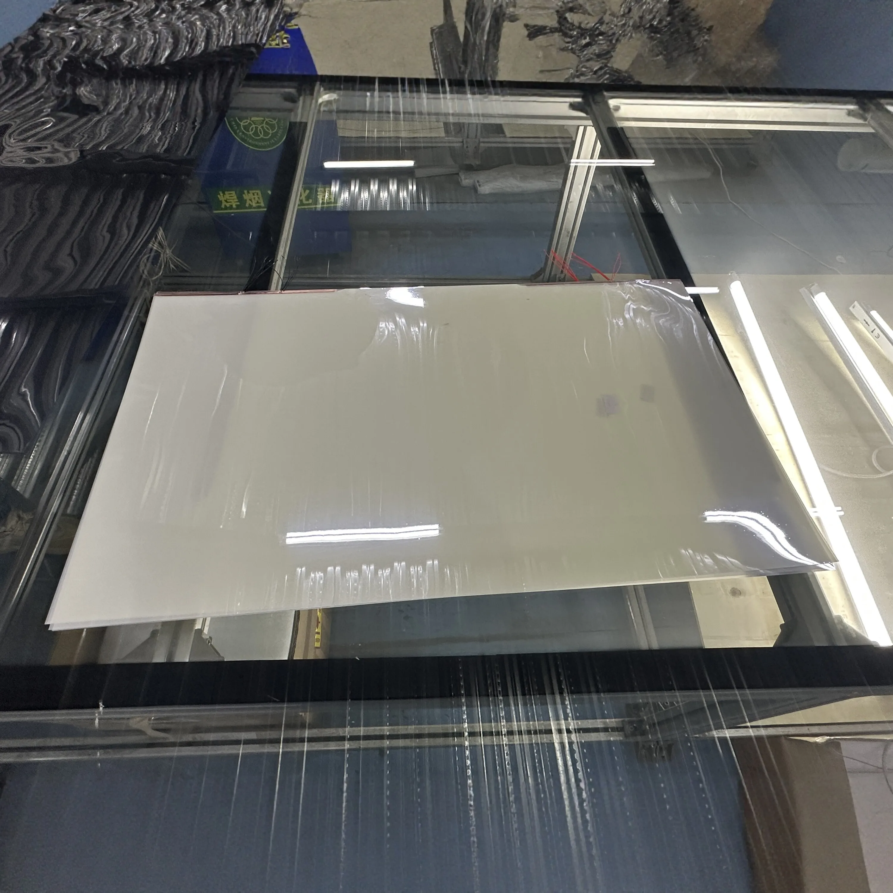 Custom Size Multi-Color Self-Adhesive Smart Glass Film PDLC Switchable Tint Grey/White Modern Explosion-proof Heat Insulation