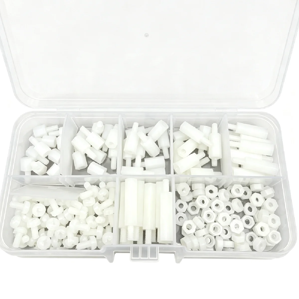 180Pcs M3 Nylon Hex Standoff Spacer Screw Kit Male Female Column for PCB Motherboard Electronic DIY Assembly