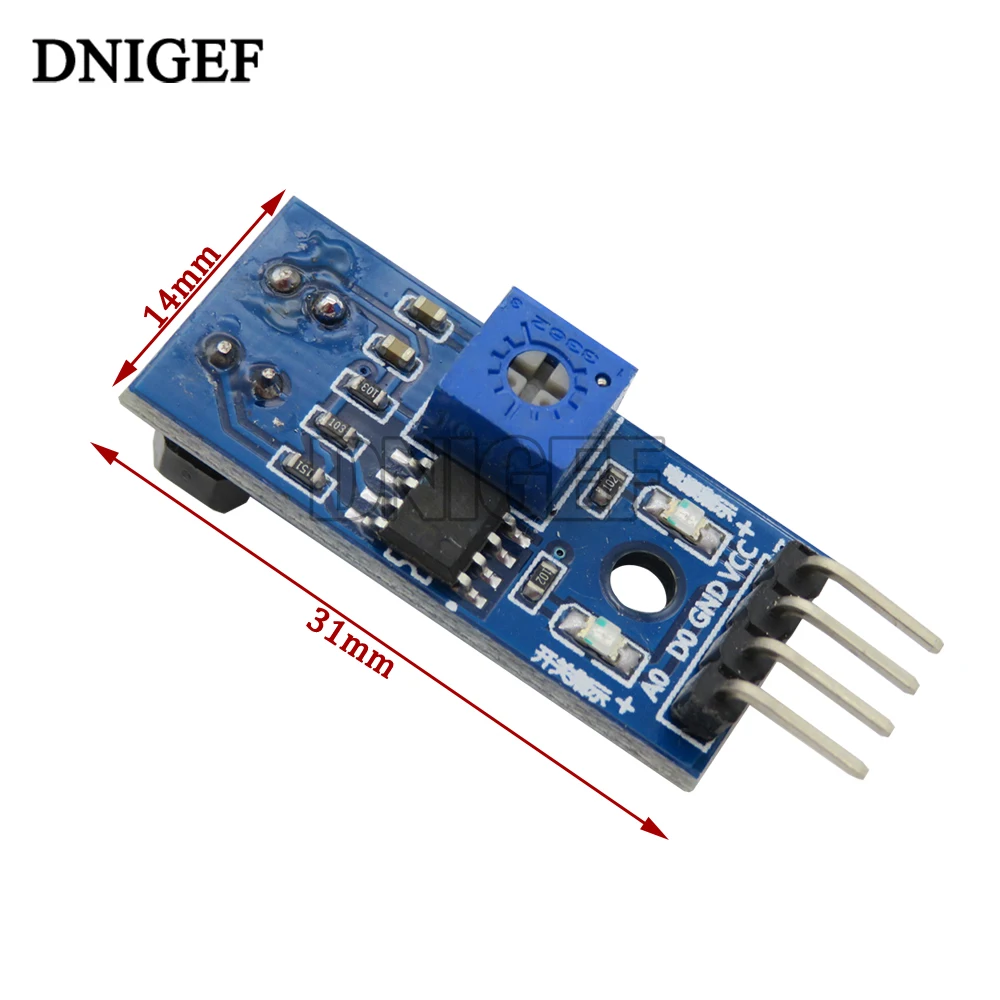 1 PCS TCRT5000 Infrared Reflective IR Photoelectric Switch Sensor Board Barrier Line Track Sensor Module 3.3V to 5V For Arduino