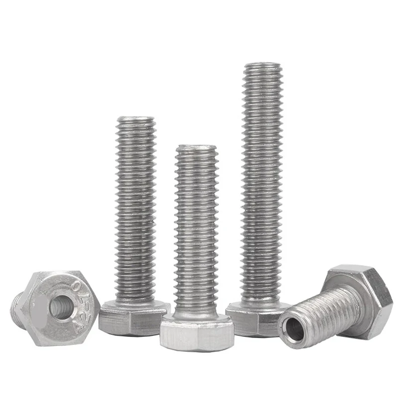 M4 M5 M6 M8 M10 M12 M14 M16 M20 304 Stainless Steel Outer Hexagon Hollow Screw Bolt Mask Machine Through Hole Screw
