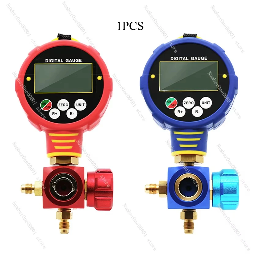 WK-6881L/H C Digital Manifold Gauge Refrigeration Pressure Tester High Pressure Air Conditioning Low Pressure Meter