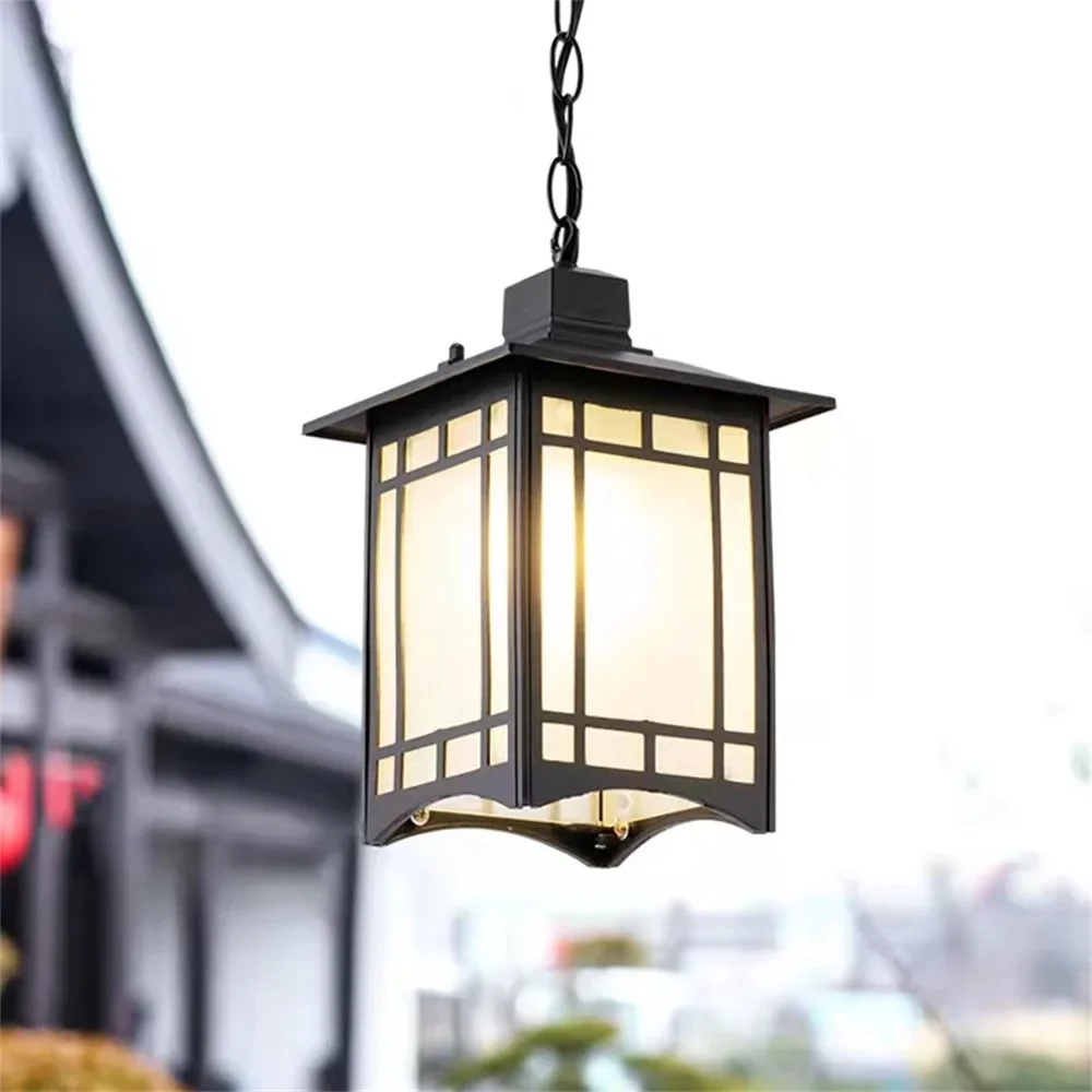 ALBERT Classical Pendant Light Retro Modern Outdoor LED Lamp Waterproof for Home Corridor Decoration