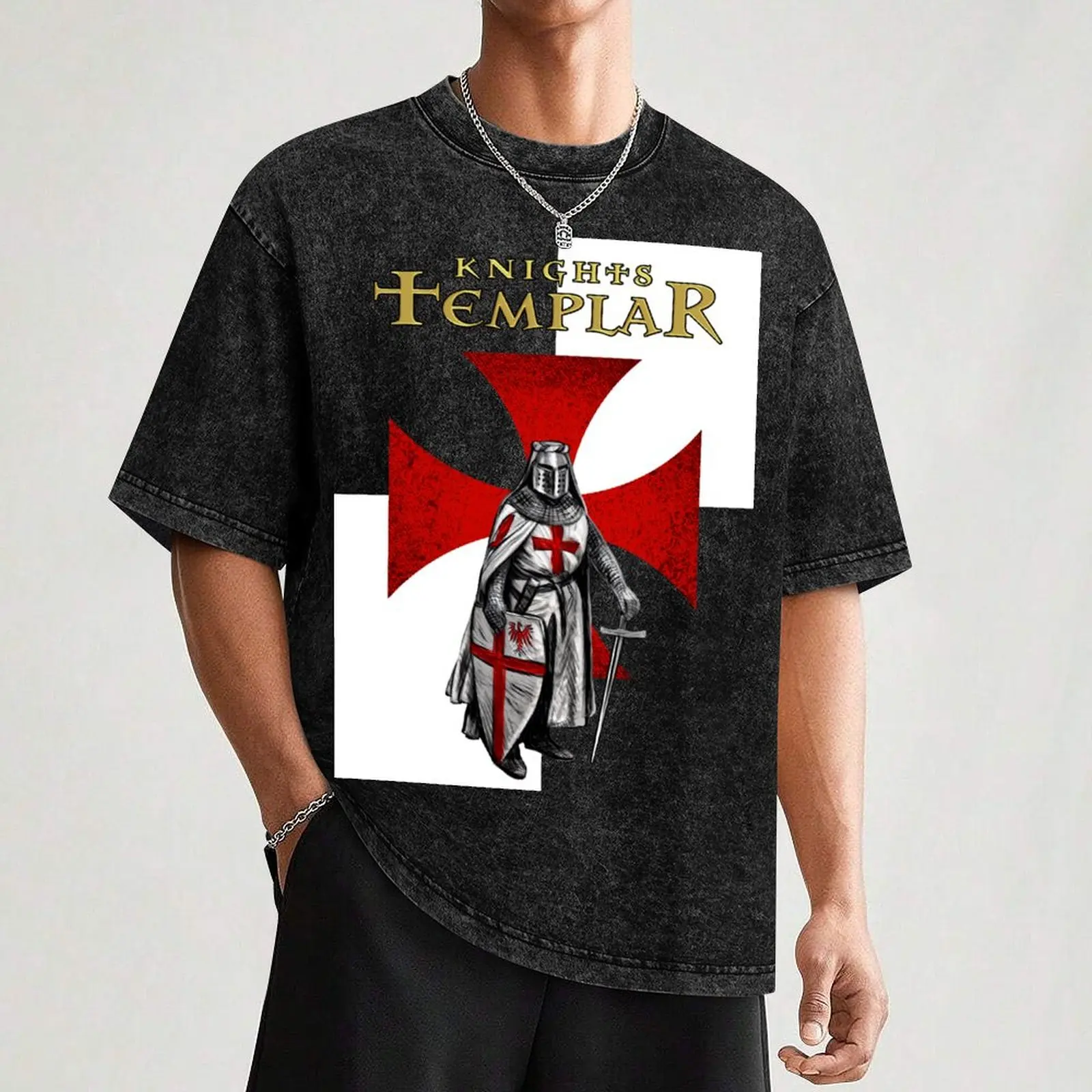 Knight Templar | Crusades Knights | Christian Warrior T-Shirt Breathable Travel T-Shirt
