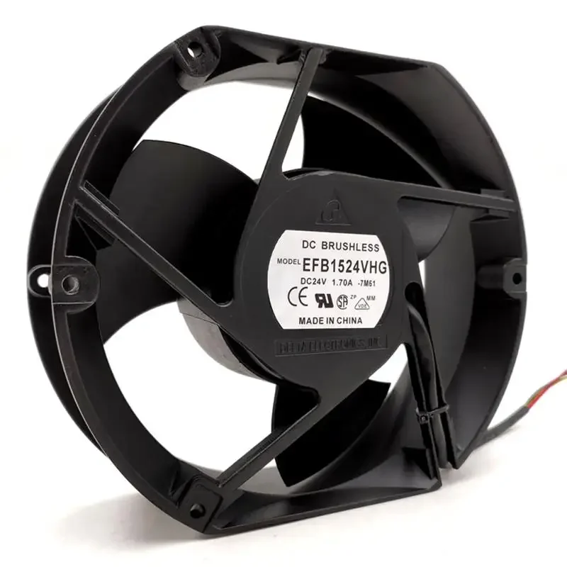 New For Original Delta 17CM 17050 24V 1.70A EFB1524VHG Inverter Waterproof Fan