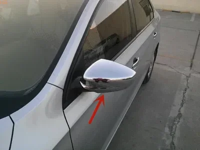 For Skoda Rapid 2013-2016 High-quality ABS Chrome Rearview mirror cover Anti-Rub protection Decoration car accessories