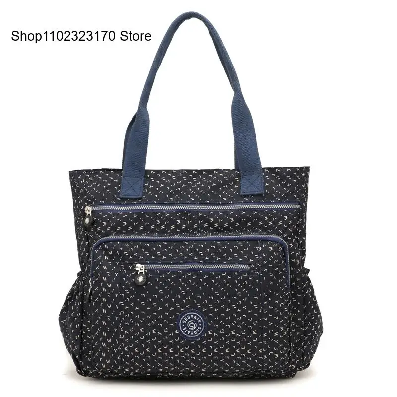 Simple Commuting Large Capacity Casual Multi Compartment Single Shoulder Handbag for Women