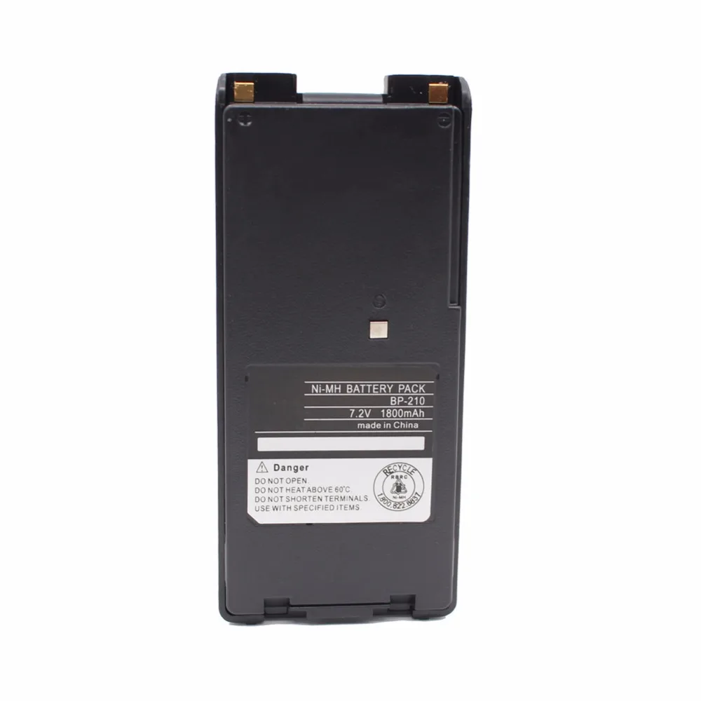 Bp210 Bp-210N Bp-209 1800Mah Ni-Mh Radio Batterie Pour Icom Ic-V8 Ic-V82 Ic-A24 Ic-A6 Ic-F3G Ic-F40 Ic-F11 Ic-F22 Ic-F4G