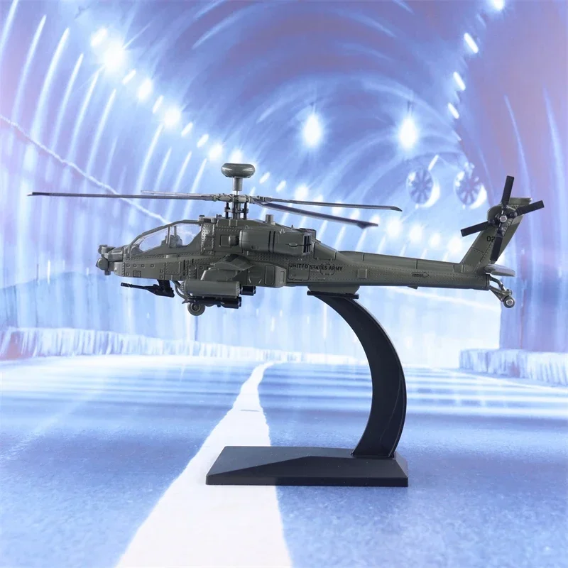 Apache armed alloy helicopter model Simulation Display Ornaments Gifts Collection