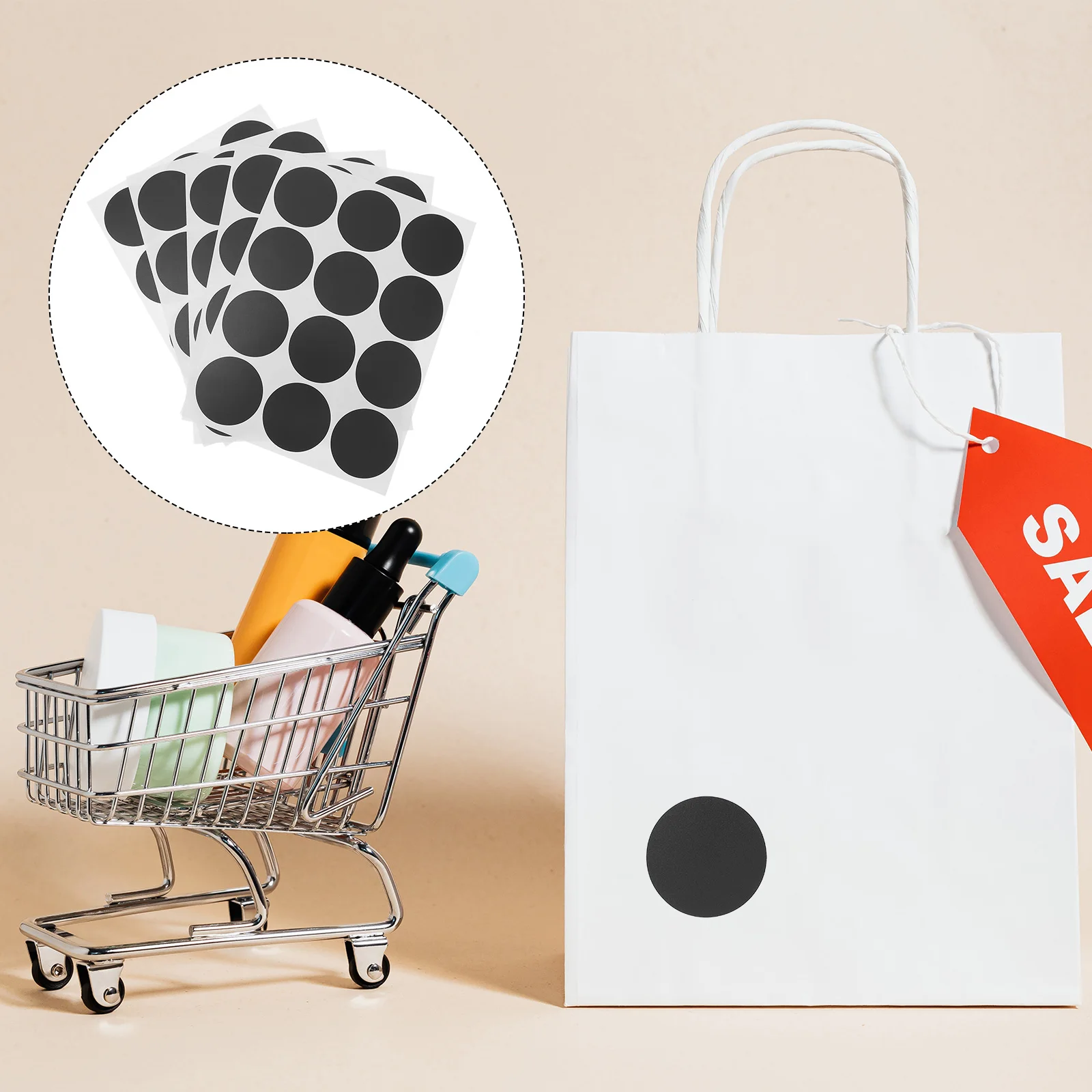 

Водонепроницаемые защитные наклейки для глаз для загара, самоклеящиеся круглые наклейки из ПВХ, точечные наклейки-этикетки, канцелярские товары для детей