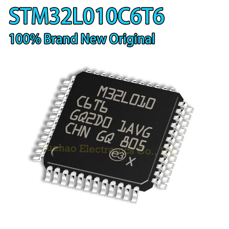 

STM32L010C6T6 New Original STM32L010C6 STM32L010 STM32L STM32 STM LQFP-48 IC MCU