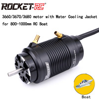 Rocket RC 3660 3670 3680 3250KV 2600KV 880KV 1100KV 4300KV Brushless Motor for M41 Catamaran Spartan 800mm-1000mm RC Boat