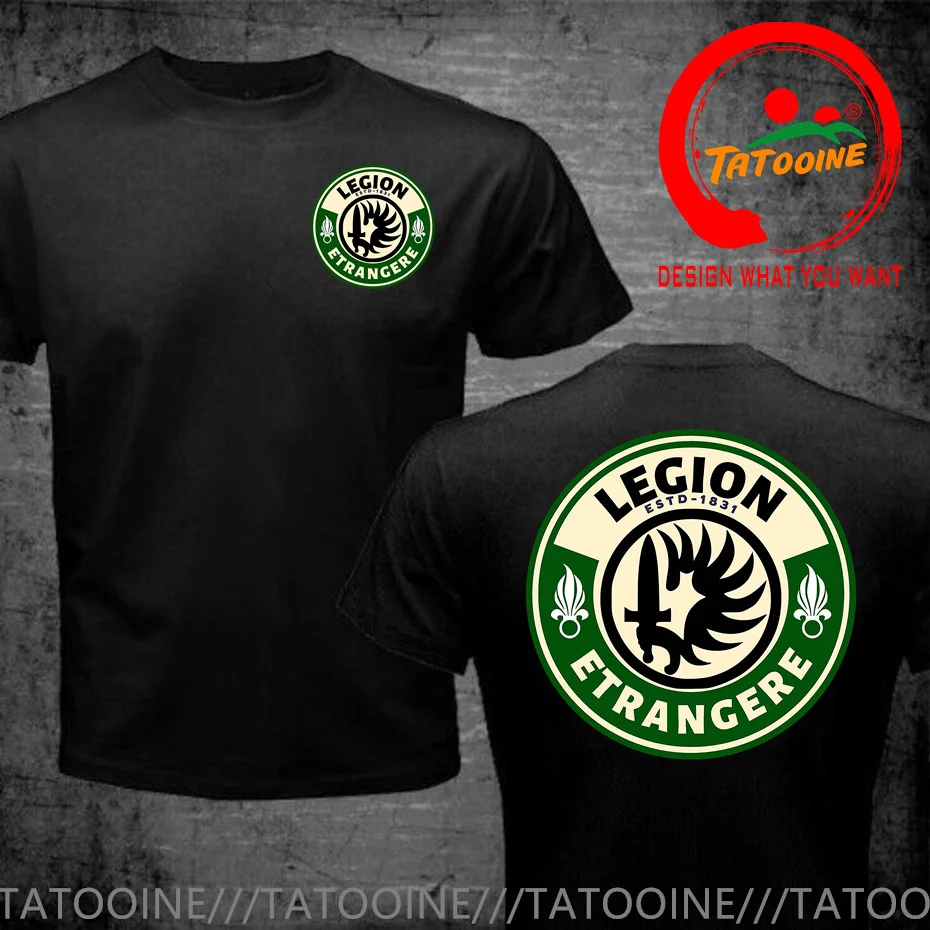 French Foreign Legion T Shirt Men France Légion Etrangère Special Forces World War Army T-shirt Women tshirt Casual Man T Shirts