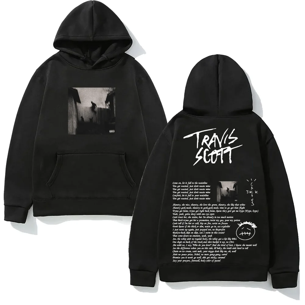 بلوفرات كلاسيكية من ترافيس آند سكوت - دمبو بلوفرات بقلنسوة ناعمة مغني الراب الأمريكي بلوزات عصرية هاراجوكو بقلنسوة جمالية