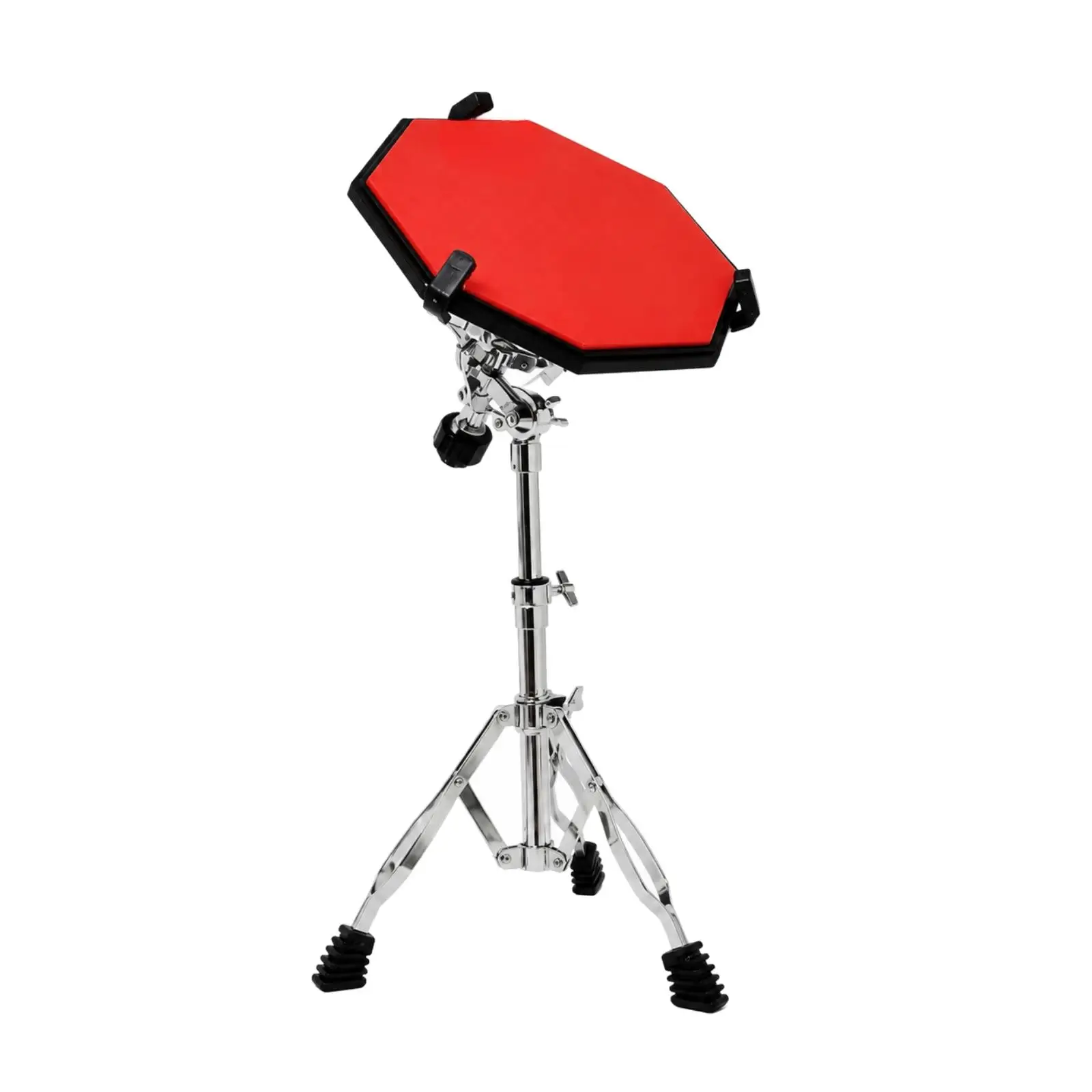 Portable Snare Drum Training Pad with Tripod Stand for Rhythm Control and Stick Method