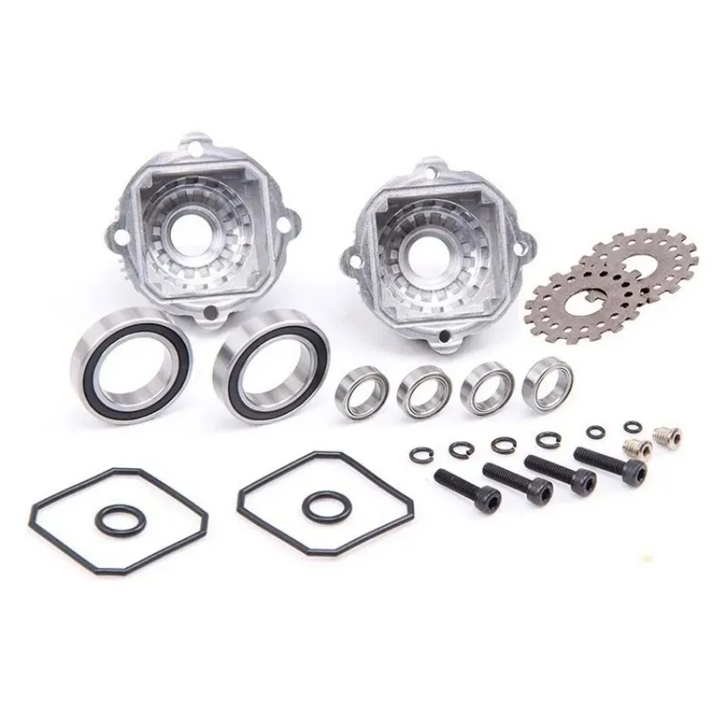 Legering Diff Gear Shell Set voor 1/5 HPI KM Baja 5B 5T