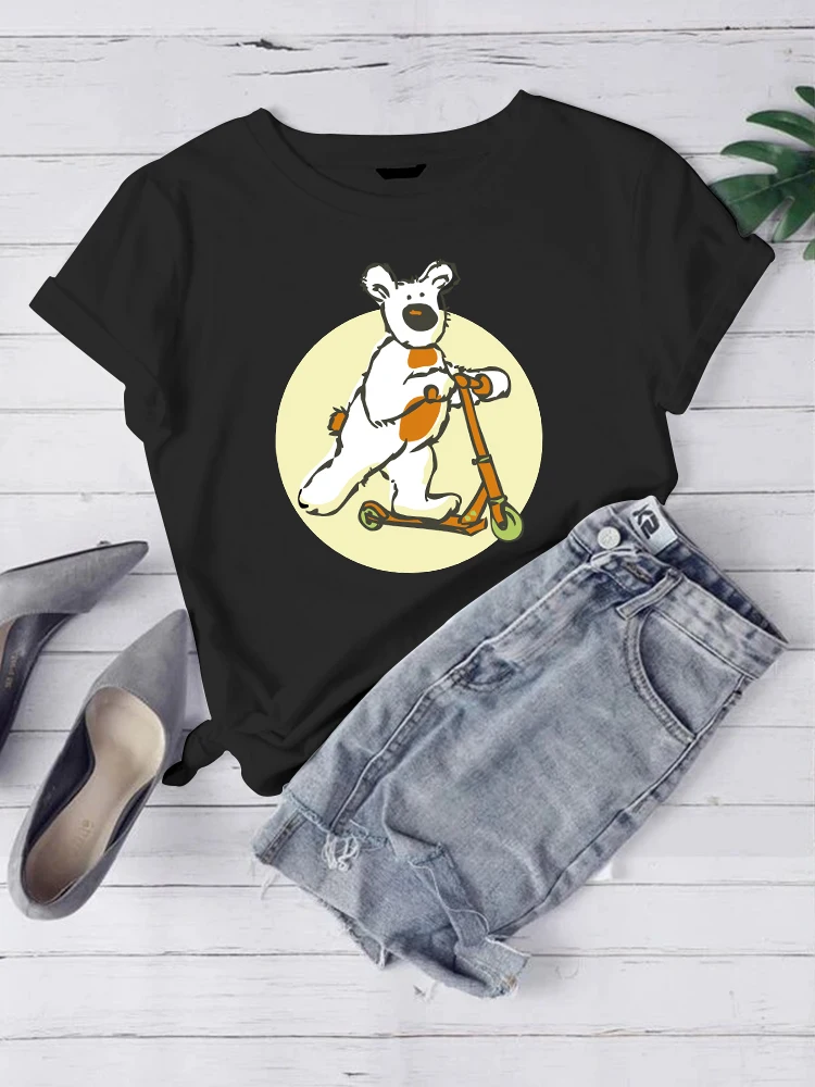 

Футболка женская с коротким рукавом и круглым вырезом, Y2K