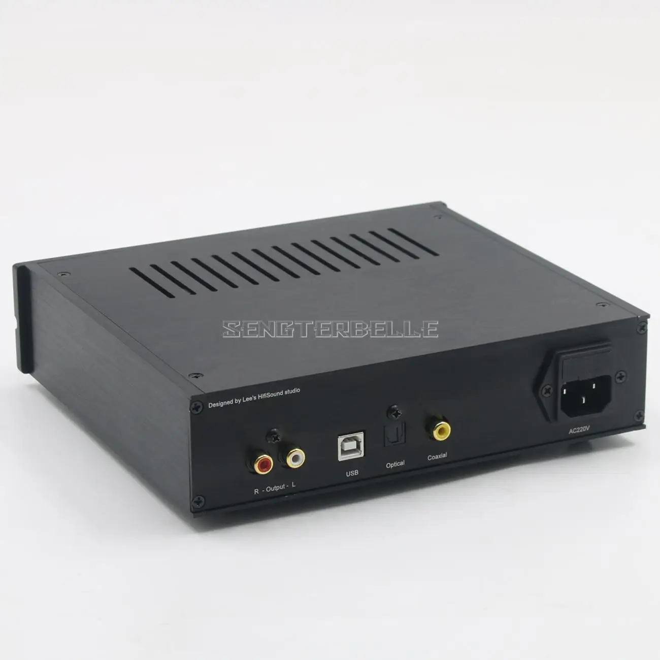 L1543DAC 16X HiFi TDA1543 Home Audio DAC Decoder Digital Coaxial/fibra óptica entrada USB