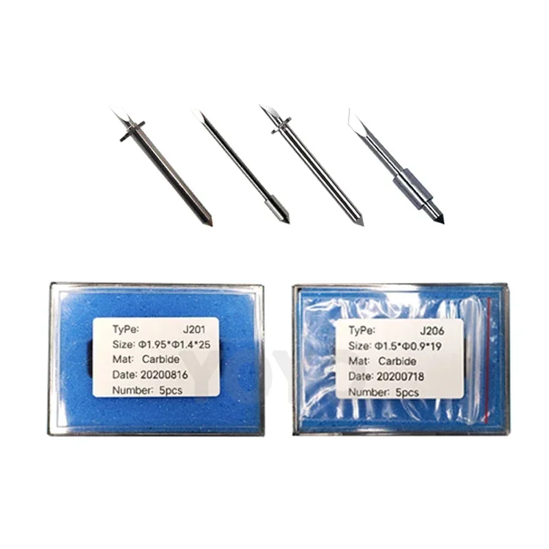 Jwei Iecho Ruk J201 J202 J203 J204 J205 J206 J208 E1501 E15-02 Rukdp026 Rukdp027 Lâmina Oscilante Faca Digital Cad Cam 10 Pcs