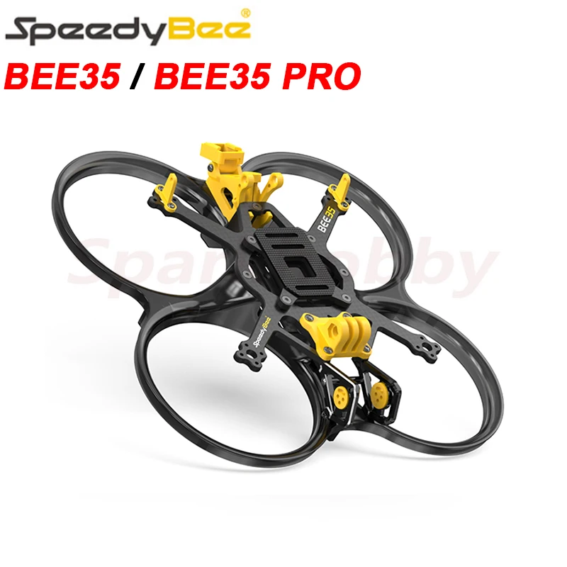 Speedybee Bee35 3.5in Frame KIT 153mm wheelbase with Heat Dissipation Aluminum Parts for FPV Freestyle Cinehoop Drones