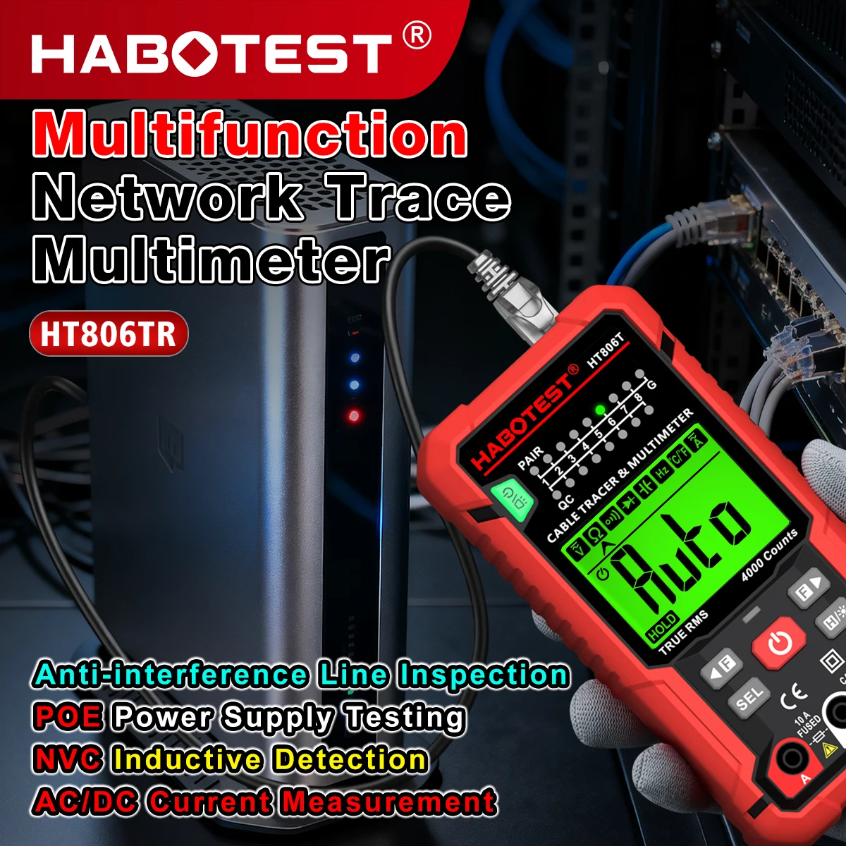 habotest-ht806tr-multi-meter-line-finder-2-in-1-network-testing-intelligent-digital-high-precision-anti-burn-universal-meter