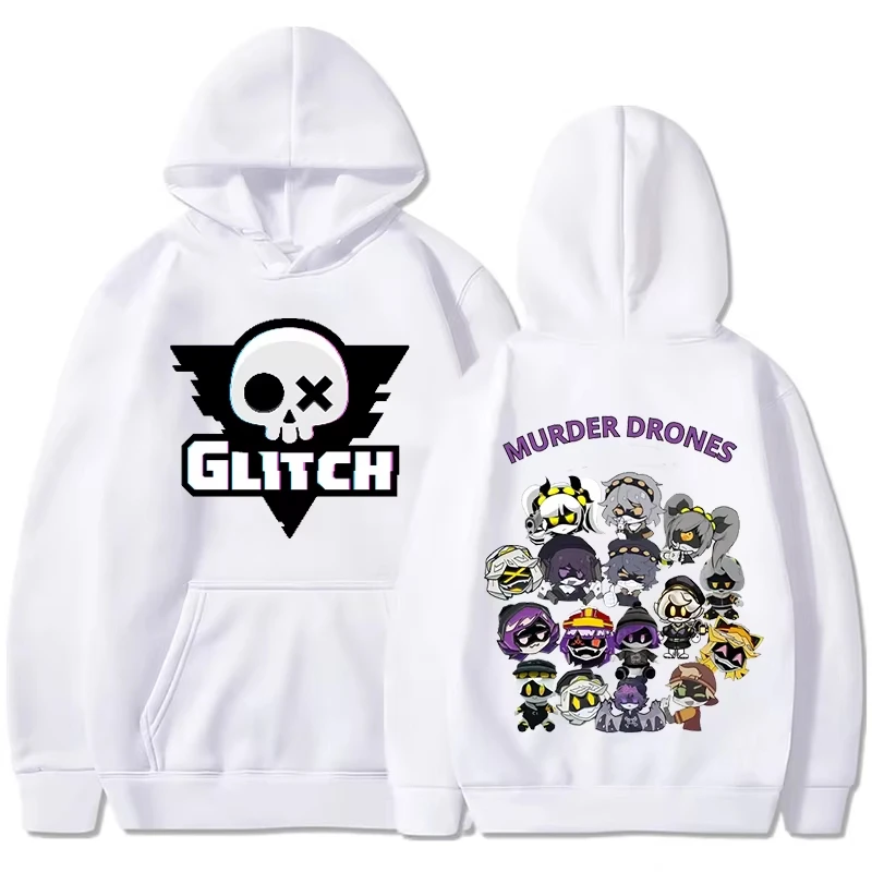 Murder Drones New Model personality Clothes hoodies Oversized Unisex Casual Streetwear Fashion Fleece warm Casual Print Couples