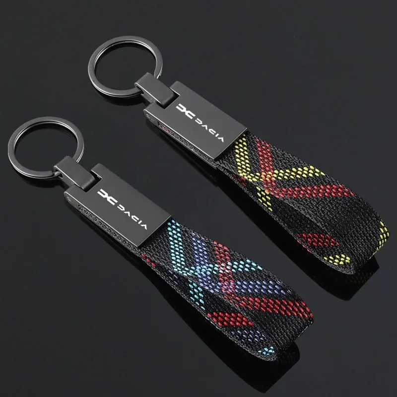 

Fashion Alloy Car Keychain Protection Keyring Pendant Gift For Dacia Duster Logan Sandero Jogger Spring Stepway Dokker Lodgy MCV