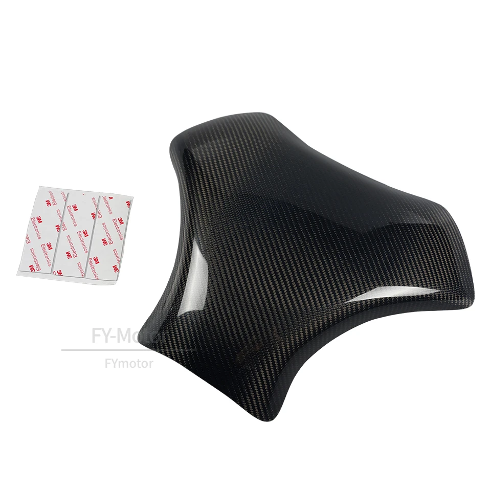 Carbon Fiber Fuel Gas Tank Cover Protector Fit For SUZUKI HAYABUSA GSXR1300 1999 2000 2001 2002 2003 2004 2005 2006 2007