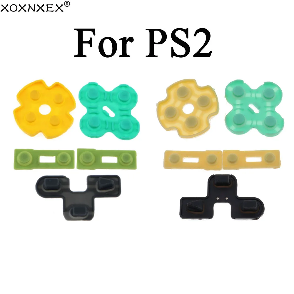 2/10Sets For PS2 Controller Repair Conductive Rubber Silicon Pads Replacement