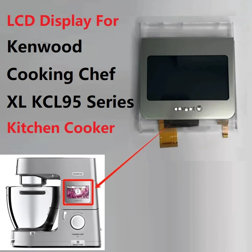 4.3 inch LCD Display With Touch panel For Kenwood Cooking Chef XL KCL95 Series Kitchen Cooker Screen Repair