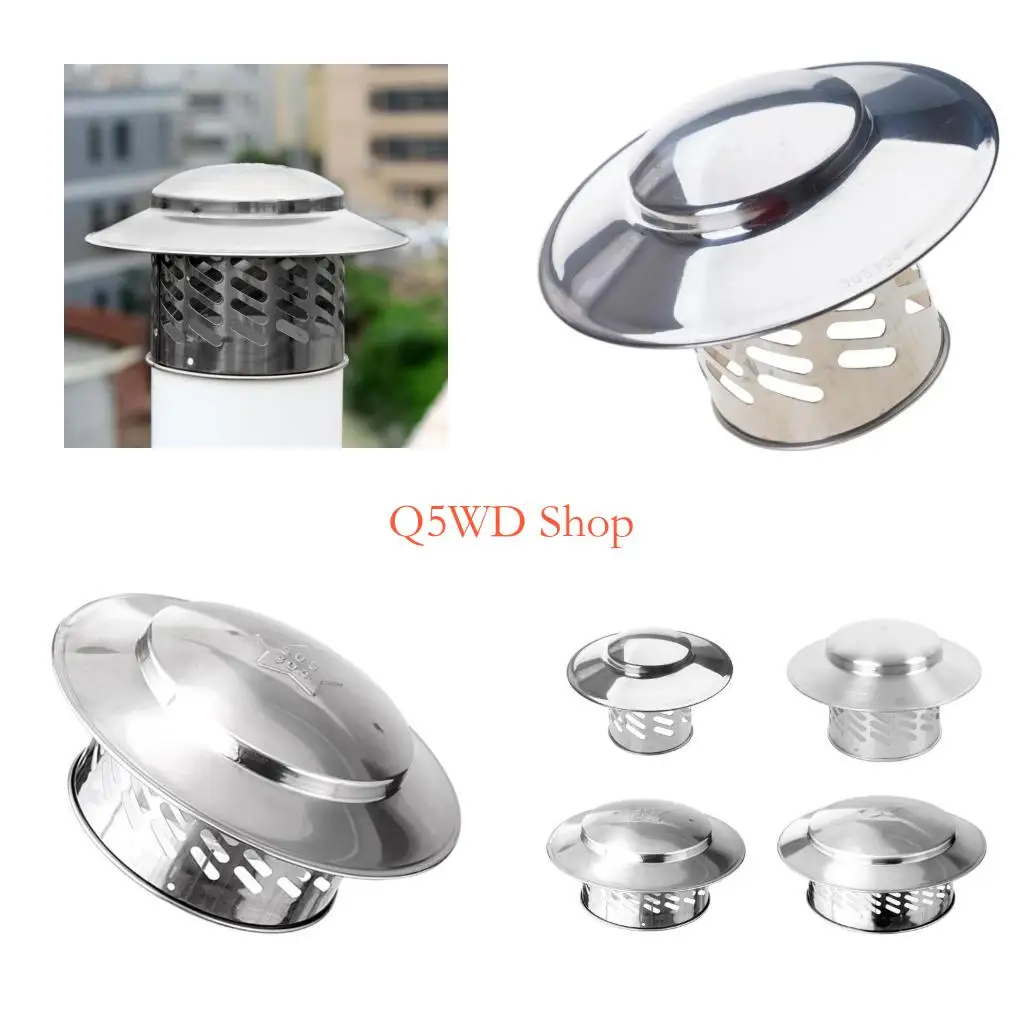 

Q5WD Sturdy Stainless Steel Chimney Rain Covers for Small Commercial Building