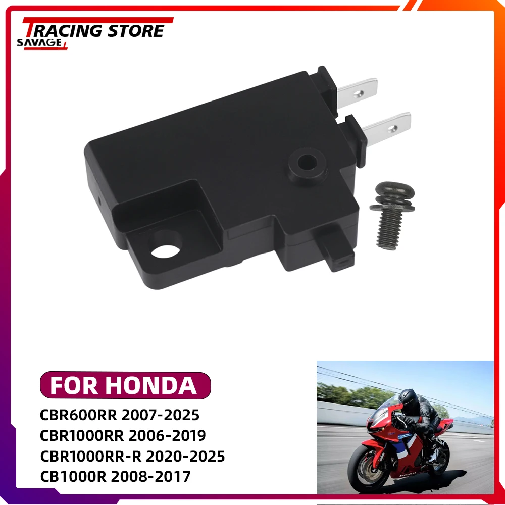 

For Honda CBR600RR CBR1000 RR/RR-R CB1000R CBR650 F/R CB500 F/X NX500 CBR500R NC700X NC750X /DCT CRF250L Brake Light Stop Switch