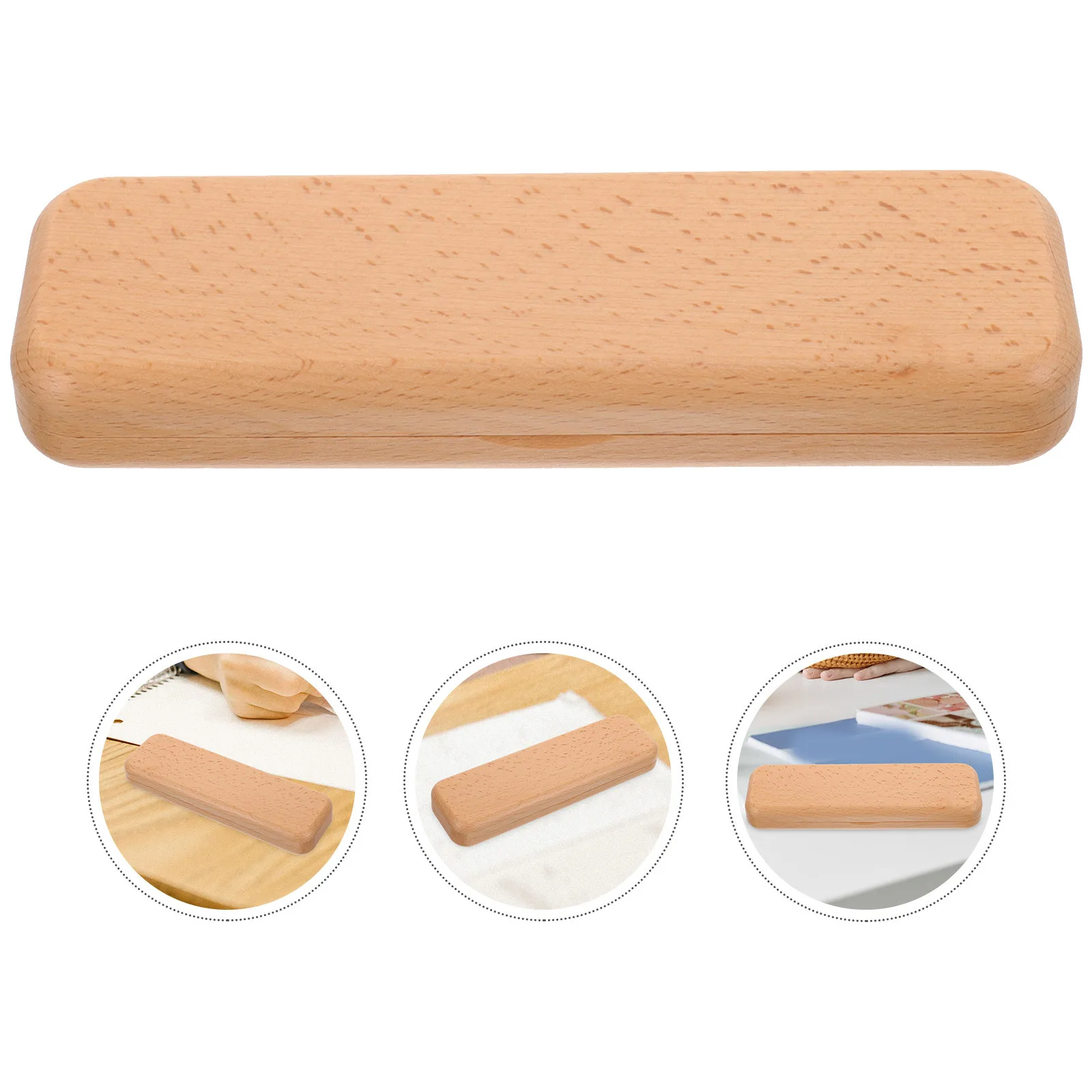 

Stylish Wooden Pen Organizer Gift Box for Pens Storage Container Retro Design Portable Display Case Holder Gift Holding Case