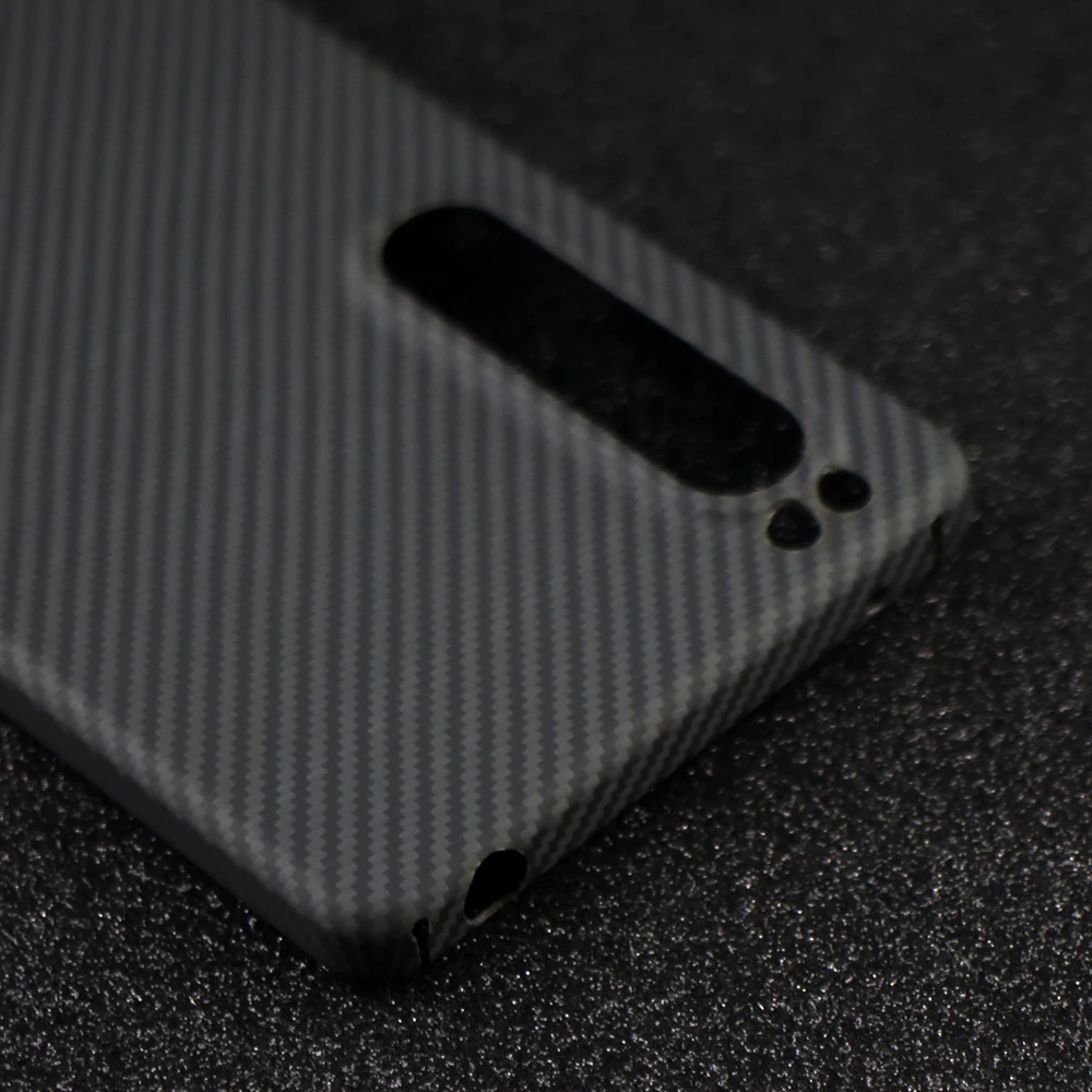 YTF-Carbon 600D carbon fiber phone Case For Sony XPeria 1 iii case Aramid Fiber Armor material Sony XPeria 1 iii phone shell