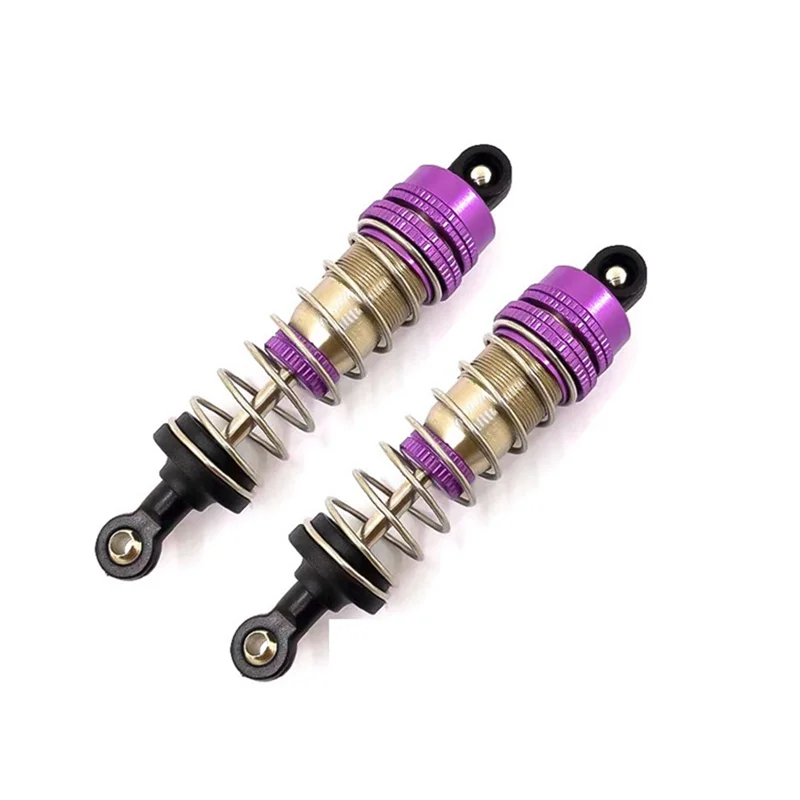 For WLtoys 124019 Universal Metal Shock Absorber Purple Edition Before and After Remote Control Car