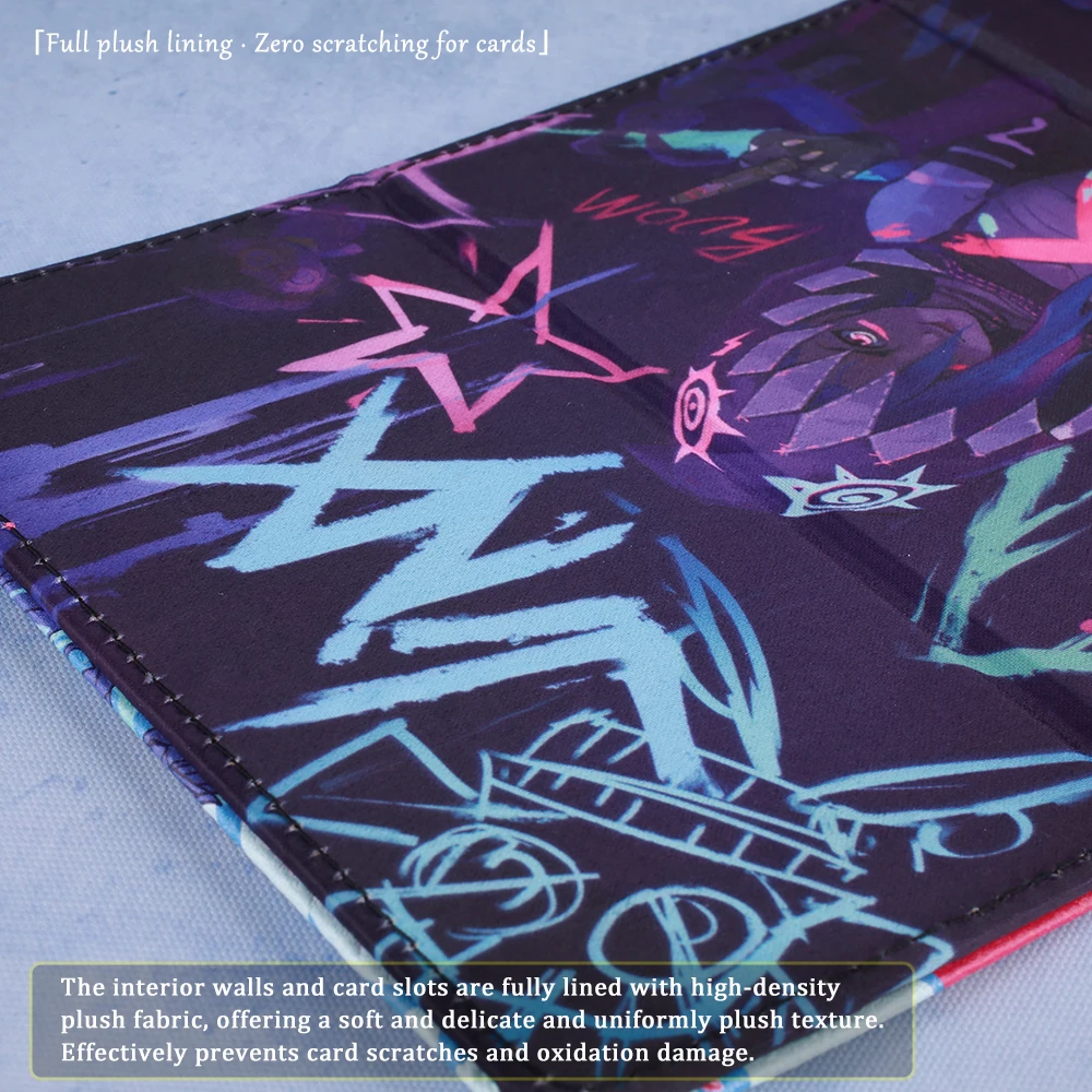 LOL-Jinx Deck Box Dicewinder لـ MTG Riftbound، يناسب 100 بطاقة مزدوجة الأكمام، صندوق تخزين البطاقات لـ TCG YGO OPCG PTCG DTCG #3