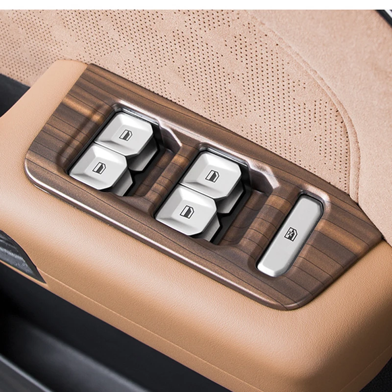 For Chery Jetour T2 2024 2023 Car Styling Wood Grain Central Control Gear Panel Gear Shift Cover Air Outlet Auto Accessories