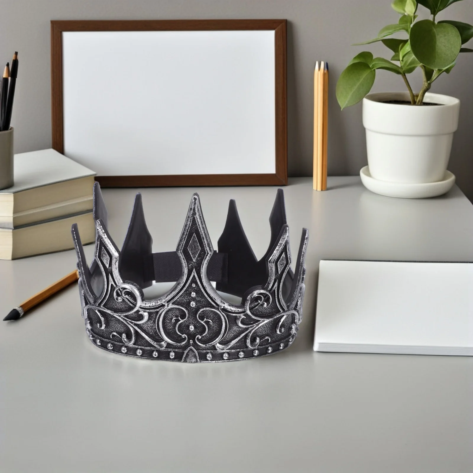 Medieval para homens para homens festa de ouro cosplay coroa cosplay casamento halloween baile coroa dourada decoração