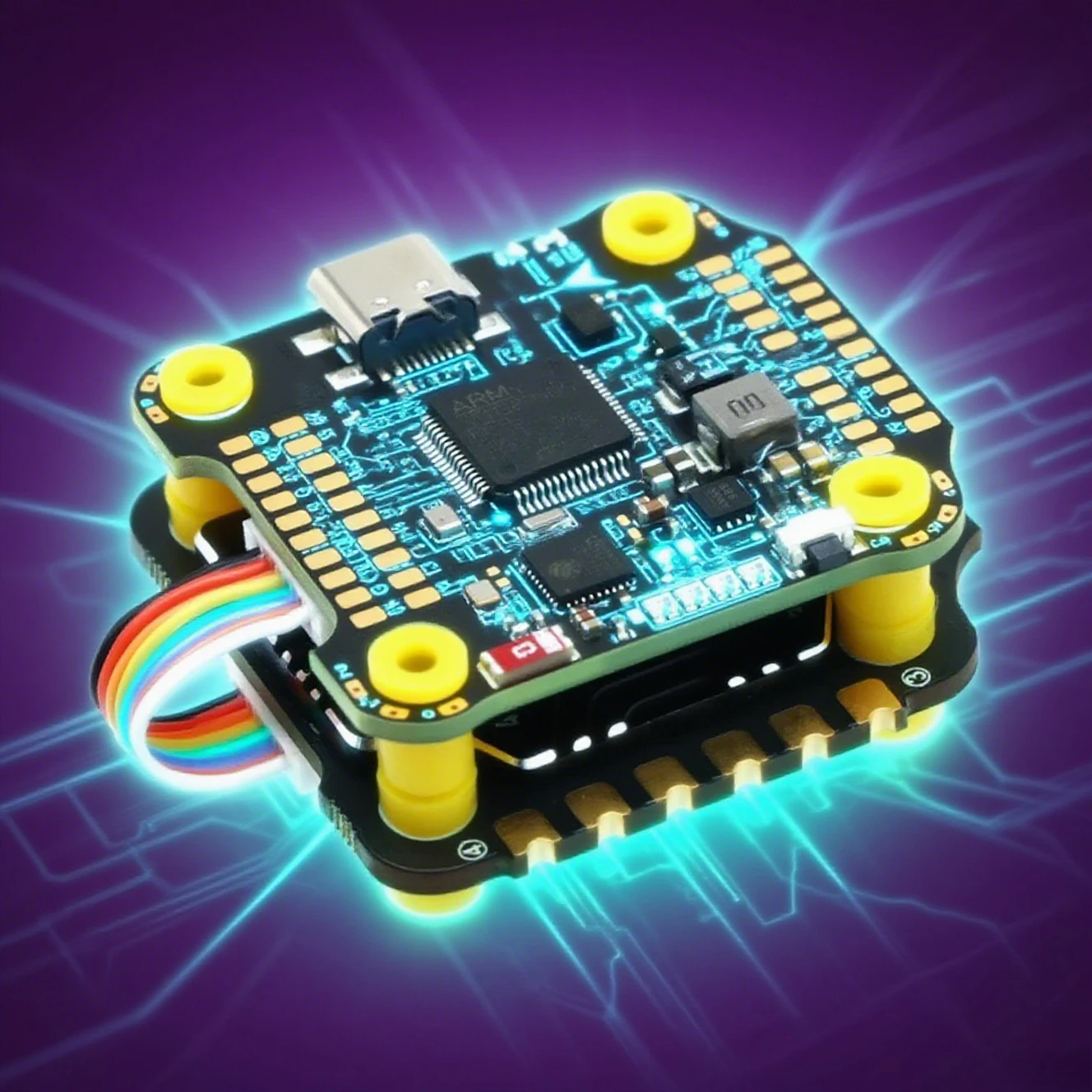 SpeedyBee F405 V4 + BLS 55A ESC Stack - 30 × 30 مم، Betaflight / iNAV Config، بلوتوث، 3-6S pour 5-8 дюймоВС FPV