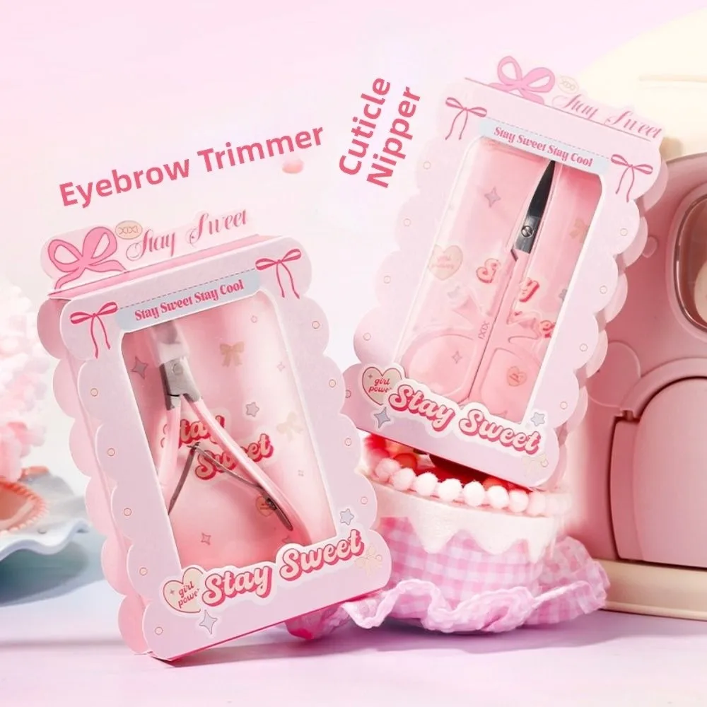 Kleine Augenbrauen-Trimmschere, tragbare, natürliche, scharfe Make-up-Schere, perfekte Make-up-Tools für die Augenbrauenformung von Anfängern