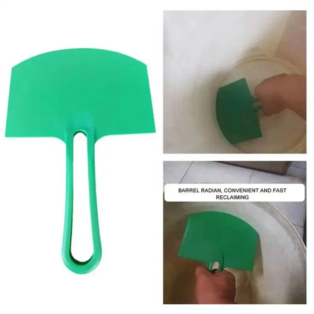 3/1Pc Curved Bucket Scoop Putty Knife Scraper Spackle Paint Drywall Finishing Plaster Scraping Decals Patch Construction Tools