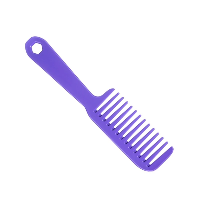 Professional Hairdressing Comb with Wide Teeth and Long Grip Women's Long Hair Comb for Salon and Home Use