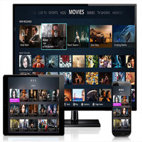 For IPTV euope-2025 Android IPTV OTT RK3288 BT USB 5G WiFi Android 12 8GCase France Warehouse Global Delivery Spain Europe Mid
