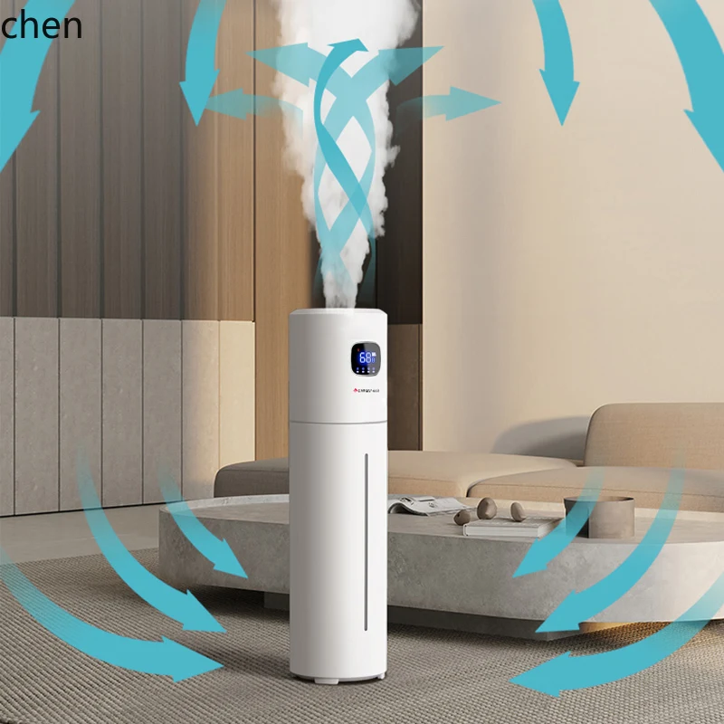 Увлажнитель от пола до потолка HTT, умный дом, бесшумная очистка воздуха для спальни, машина для тумана большой емкости