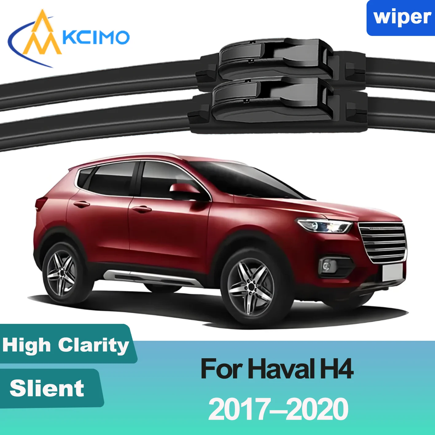 

KCIMO 2PCS New Front Windshield Wiper Blade for Haval H4 2017-2020 Front Windshield Auto Wipers Blade Accessories 2020 2019 2018