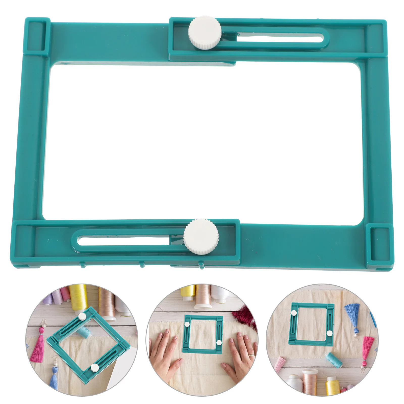 

Adjustable Length Maker Machine Plastic Making Frame Handmade Tool Diy Tool For Making Frame Beginner Creative Weaving Handmade
