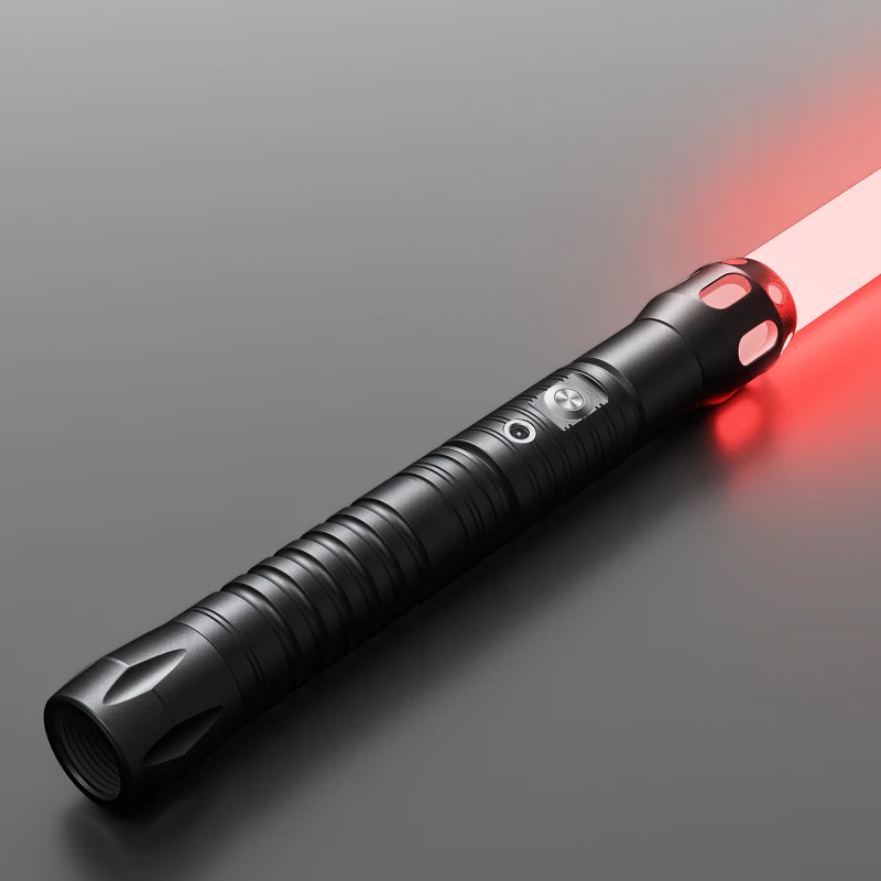 WANARICO RGB Lightsaber With 10 Sets Of Sound Effects Mode FX Duel Lightsaber Aluminum Handle With Tone Color USB Charge Xmas