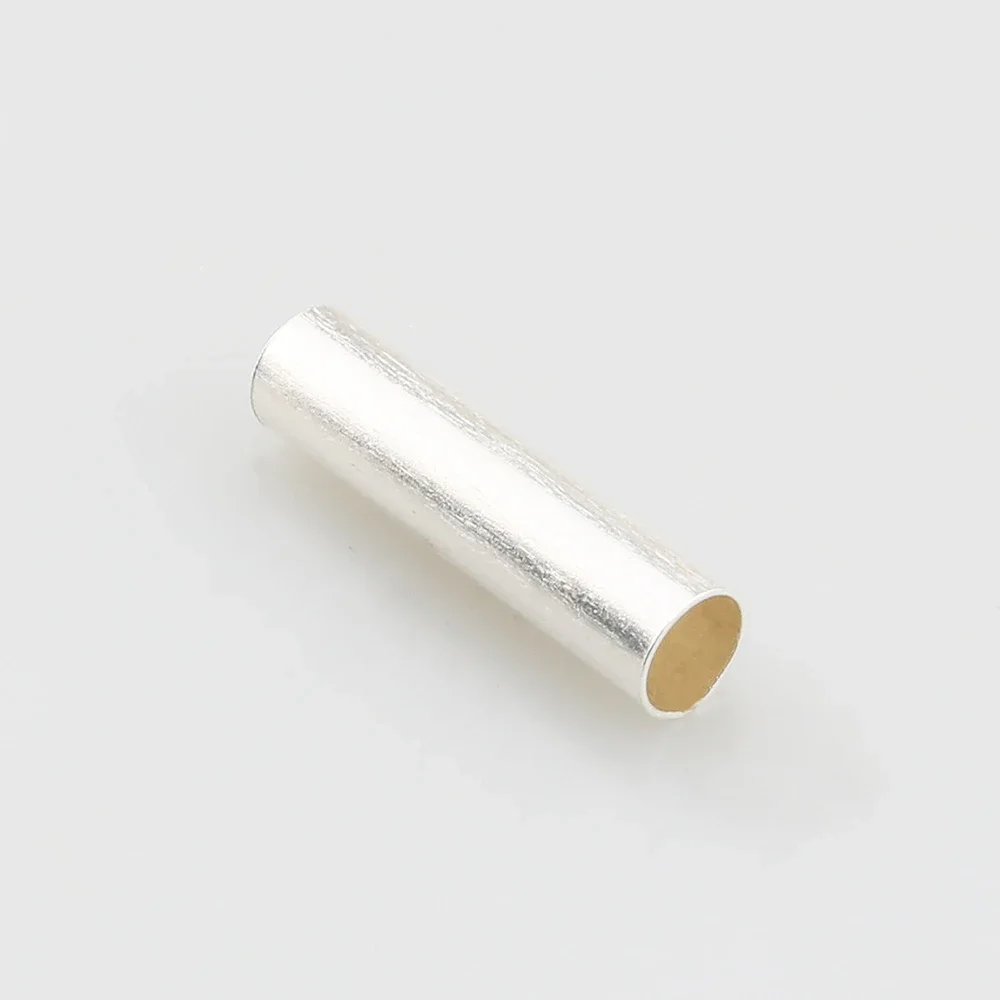 

Pure Silver fuse Hollow Seamless Tube CRYO -196°C Frozen 72 hours silver pillar replacement amplifier fuse power filter tube