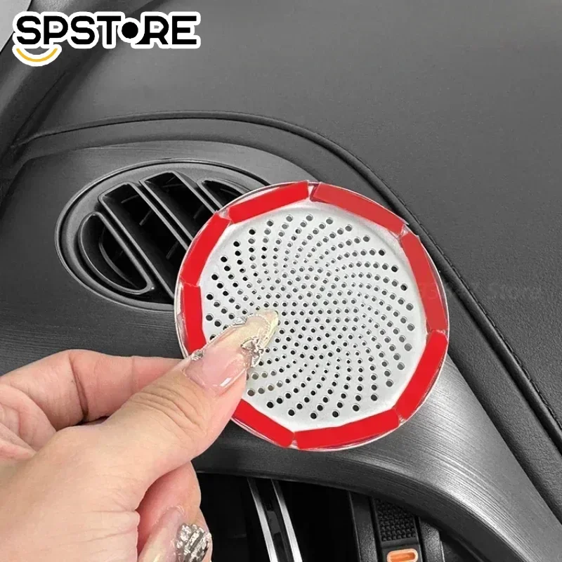 For BYD Atto3 Car Instrument Panel Out of The Trend Dust Cover Special Speaker Decoration Upgrade Protective Cover Accessories