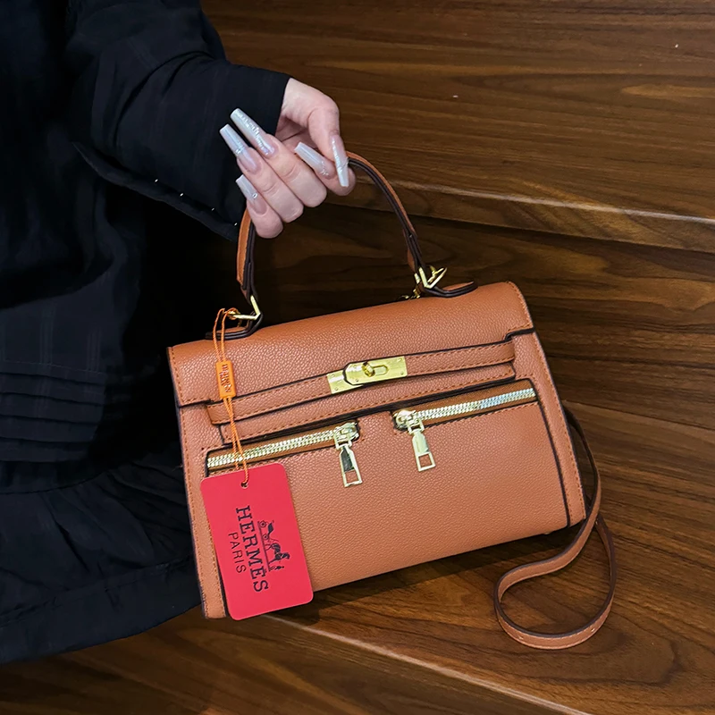 

Classic Elegant Women's Crossbody Bag, Leather Shoulder Handbag by Famous Designer, Luxury Brand Popular Fashion